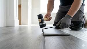 Finished flooring installation